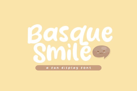 Basque Smile: The Playful Display Font for Memorable Branding