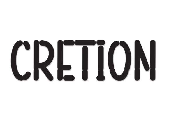 Cretion Handwritten Display Font for Web Design