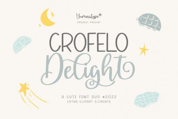 Crofelo Delight Duo: A Harmonious Display Font Pairing for Editorial Design