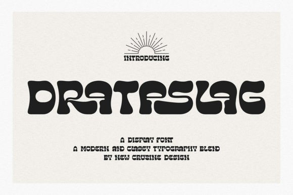 Drataslag Display Font: Bold Typography for High-Impact Digital Campaigns