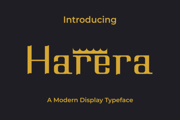 Harera Typeface Review: Elevating Editorial Design with Modern Display Fonts