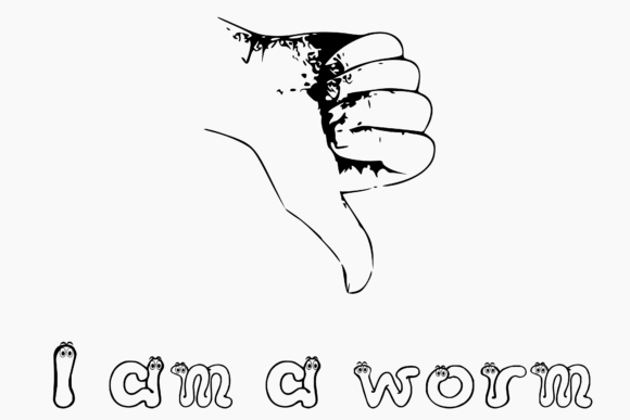 I Am a Worm Display Font for Bold Digital Campaigns