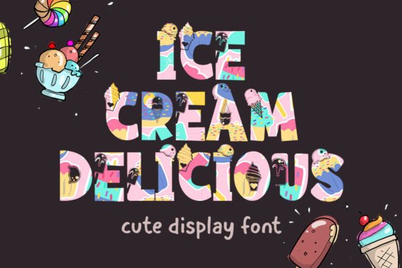 Ice Cream Delicious Font Review for Small Business Branding