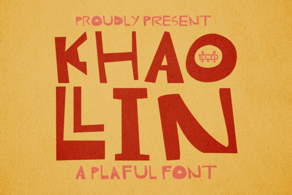 Khaollin: A Playful Display Font for Modern Editorial Design