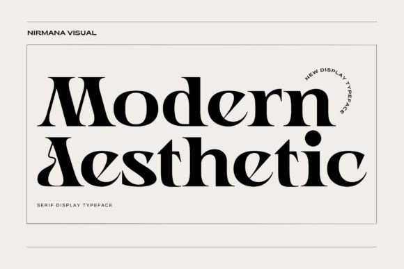 Modern Aesthetic Typeface Review for Campaign Design