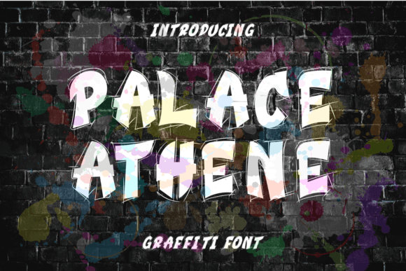 Palace Athene: A Whimsical Display Font for Digital Branding