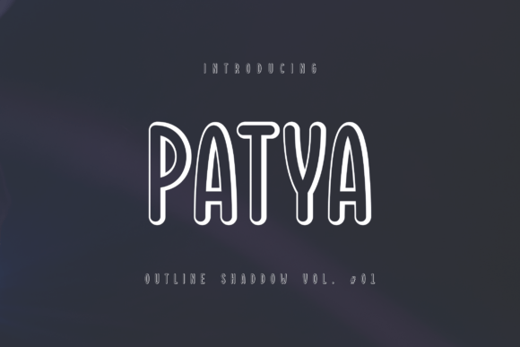 Patya Display Typeface: Bold Branding for Modern Identities