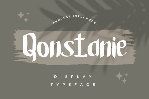 Qonstanie: The Sophisticated Display Font for High-Impact Campaigns