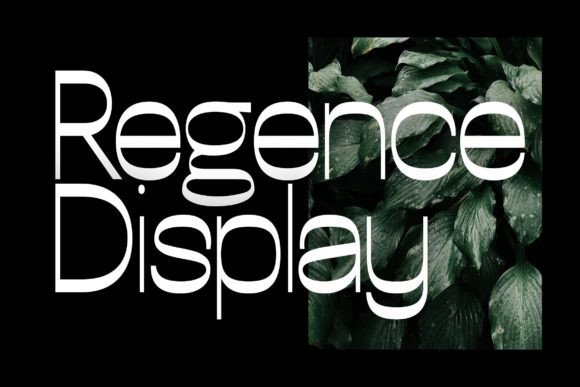 Regence Typeface Review: A Stunning Display Font for Premium Branding