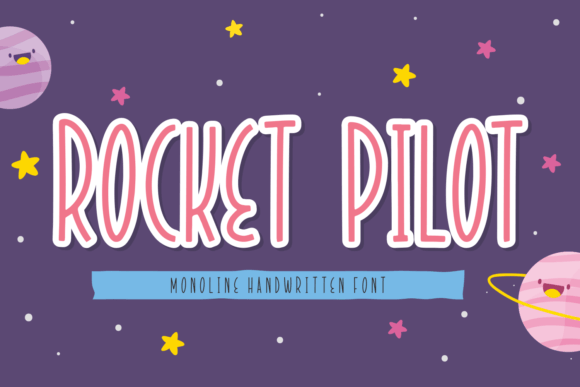 Rocket Pilot Display Font Review for Handmade Brands