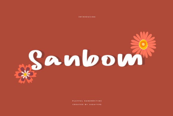 Sanbom Free Download: The Playful Display Font