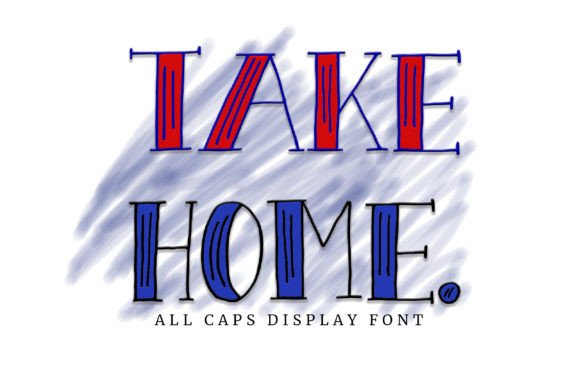 Take Home Display Font Review for Crafters and Sellers
